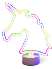 Luz LED Unicornio para niñas