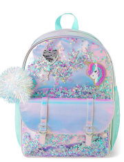 Mochila Niña Unicornio Holográfico Shakey