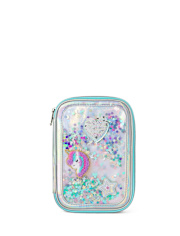 Girls Holographic Shakey Unicorn Pencil Case