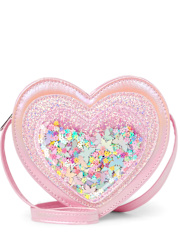 Girls Shakey Butterfly Heart Bag