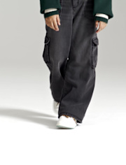 Kids Baggy Cargo Jeans