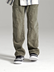 Kids Garment Dyed 90s Loose Carpenter Jeans
