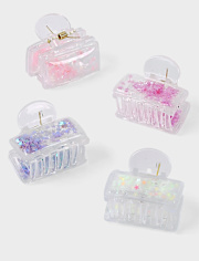 Girls Shakey Claw Clip 4-Pack