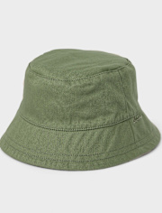 Baby Boys Crocodile Reversible Bucket Hat