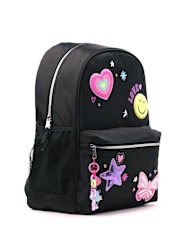 Girls Icon Patch Backpack 2-Piece Set