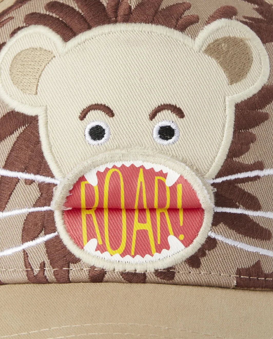 Boys Peek-A-Boo Lion Hat - Summer Safari