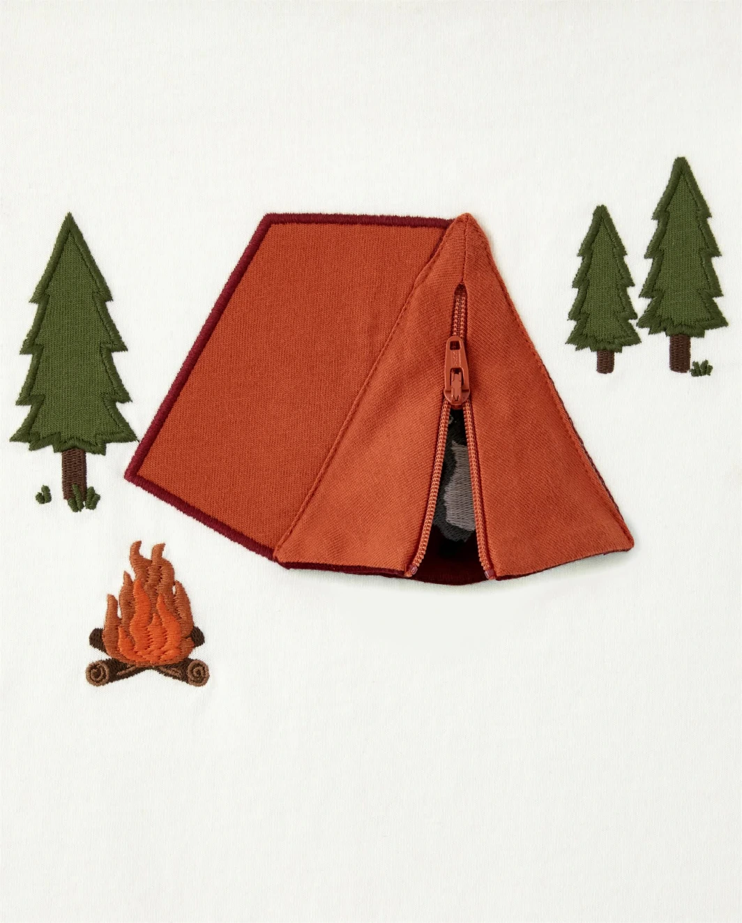Boys Peek-A-Boo Tent Top - Critter Campout