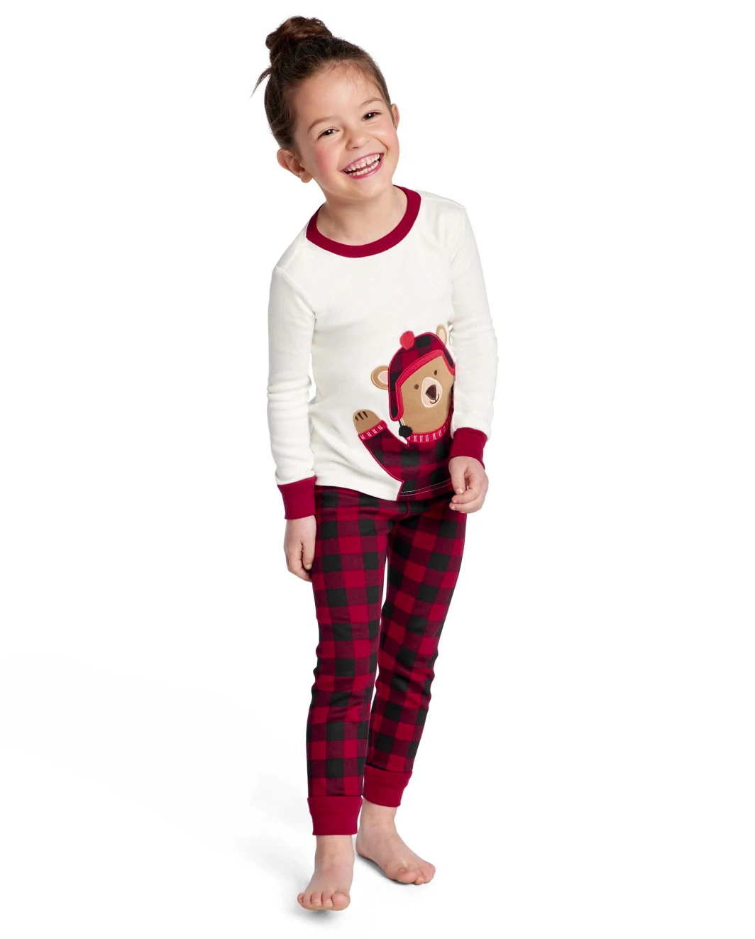 Kids Bear Snug Fit Cotton Pajamas - Gymmies