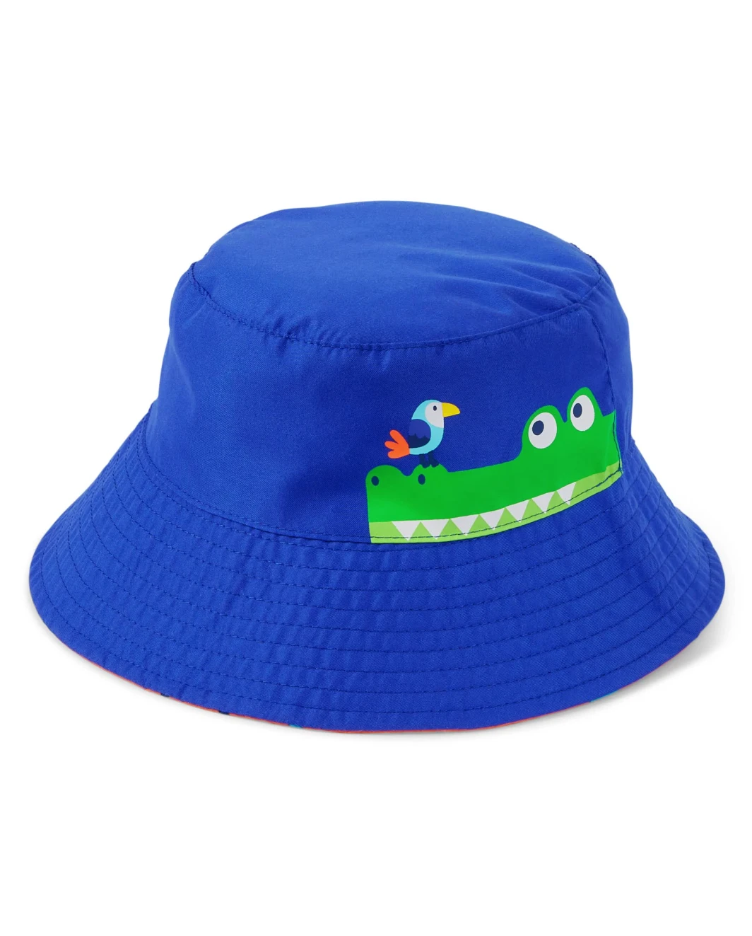 Boys Reversible Shark Bucket Hat - Splish-Splash