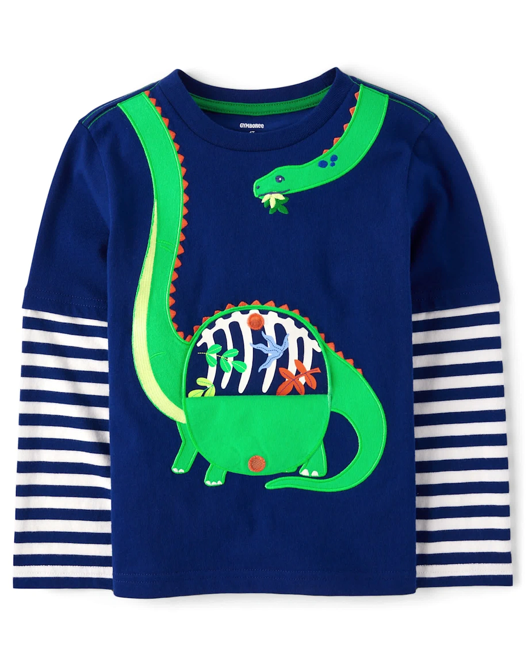 Haut superposé à motif dinosaure pour garçon - Dino Friends