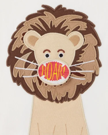 Boys Peek-A-Boo Lion Top - Summer Safari