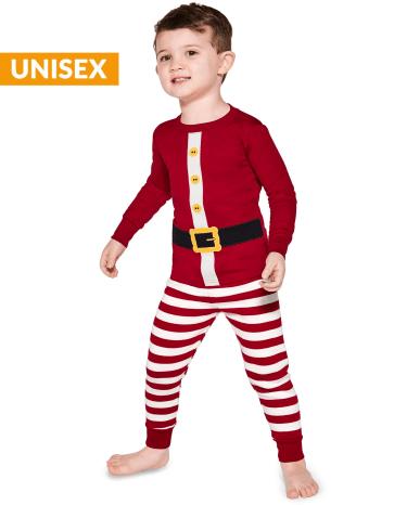 Unisex Santa Cotton 2-Piece Pajamas - Gymmies