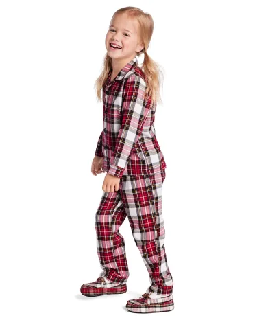 Unisex Matching Family Plaid Flannel Pajamas - Gymmies