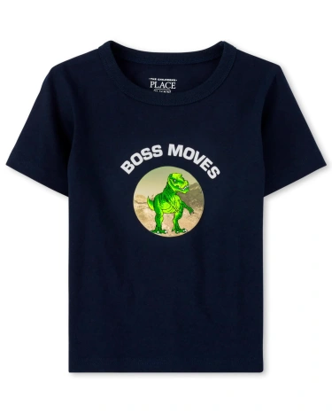 Baby And Toddler Boys Lenticular Mess Maker Top
