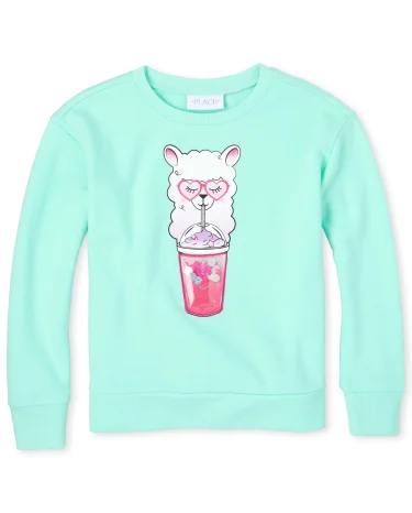 Sudadera Shakey French Terry para niña
