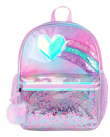 Girls Shakey Rainbow Backpack