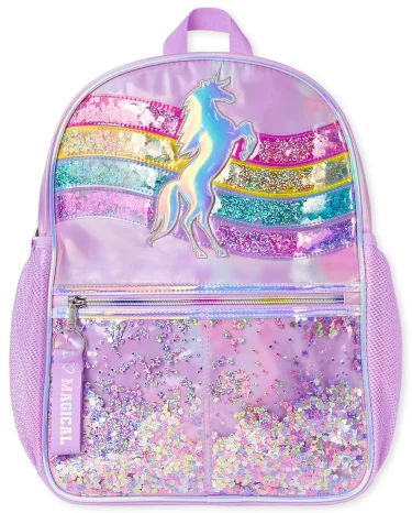 Girls Shakey Unicorn Backpack