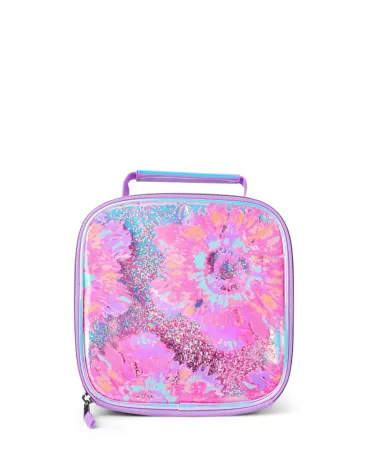 Girls Holographic Tie Dye Lunchbox