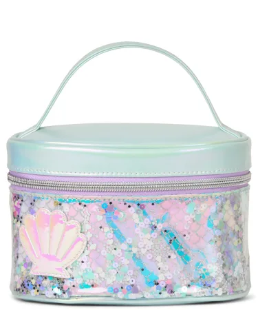 Neceser de maquillaje holográfico de sirena Shakey para niñas