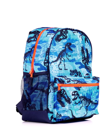 Boys Tie Dye Dino Backpack