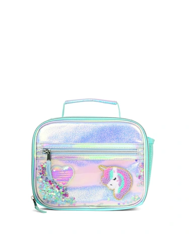 Girls Holographic Shakey Unicorn Lunchbox