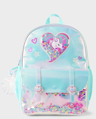 Sac à dos licorne Crackle Shakey pour filles