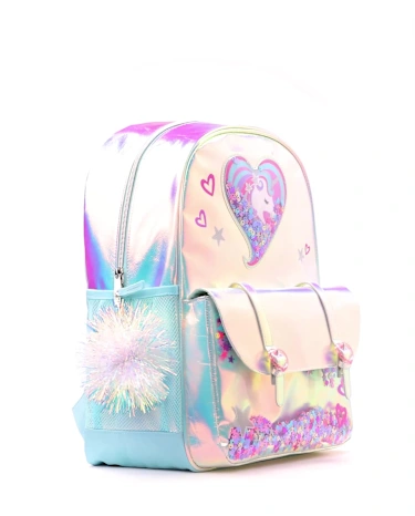 Sac à dos licorne Crackle Shakey pour filles
