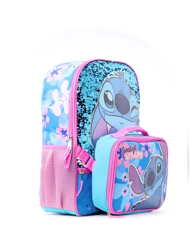 Ensemble 2 pièces sac à dos Stitch pour fille
