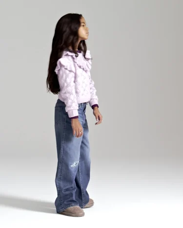 Kids Ripped Baggy Jeans