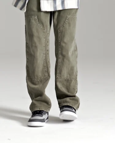 Kids Garment Dyed 90s Loose Carpenter Jeans