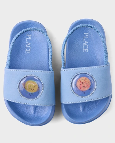 Toddler Boys Lenticular Sports Slides