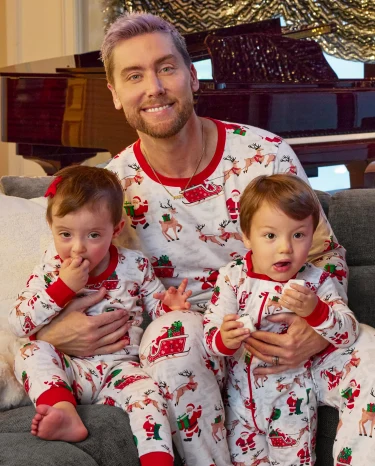 Matching Family Pajamas - Santa's Sleigh Collection