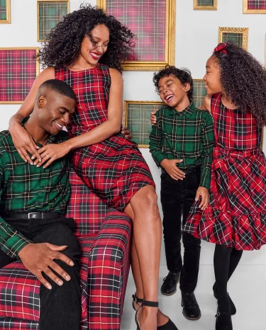 Matching Family Outfits - Christmas Plaid Collection