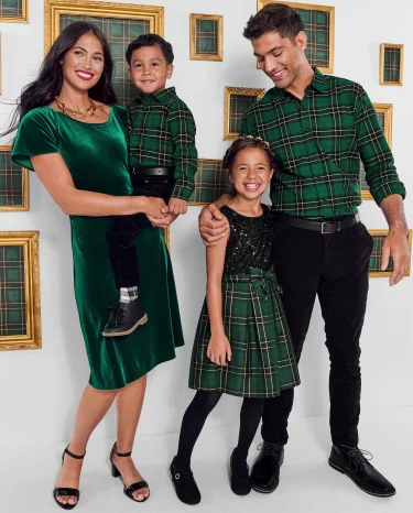 Coordinating Family Outfits - All Spruced Up Collection