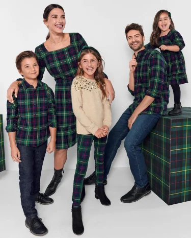 Matching Family Outfits - Pine Plaid Collection