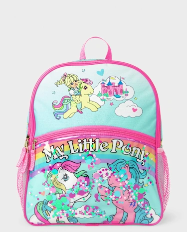 Toddler Girls My Little Pony Backpack 2-Piece Set