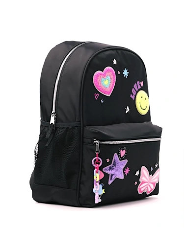 Girls Icon Patch Backpack 2-Piece Set