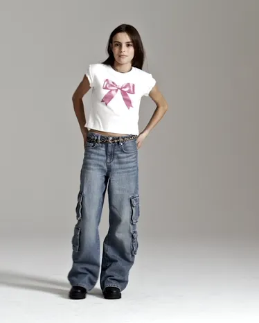 Tween Baggy Cargo Jeans