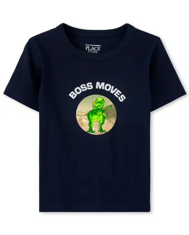 Baby And Toddler Boys Lenticular Mess Maker Top