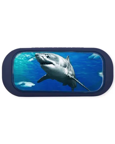 Boys Lenticular Shark Sunglasses Case