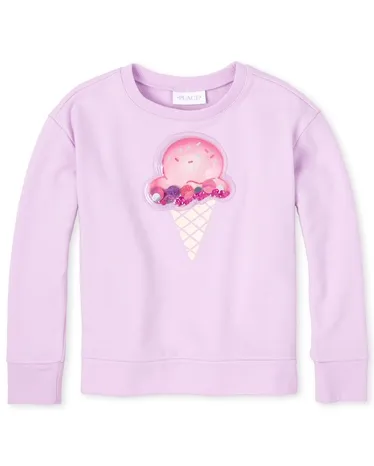 Sudadera Shakey French Terry para niña