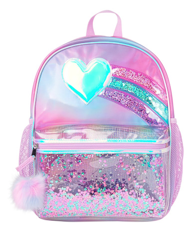 小物入れ babykiy Rainbow Girls Confetti Shaker Rainbow Backpack - MULTI | The Children's Place