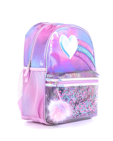 小物入れ babykiy Rainbow Girls Confetti Shaker Rainbow Backpack - MULTI | The Children's Place