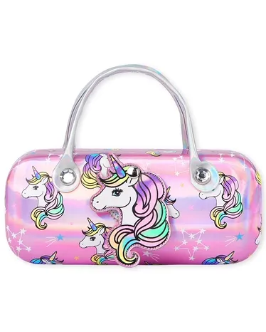 Girls Unicorn Lenticular Sunglasses Case