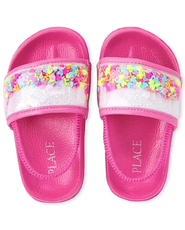 Toddler Girls Shakey Heart Slides