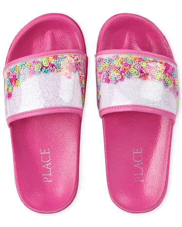 Girls Shakey Happy Face Slides