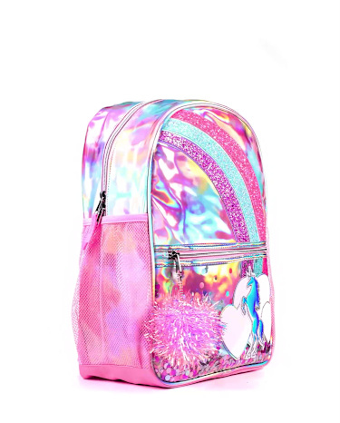 Girls Confetti Shaker Unicorn Backpack MULTI The Children's - Main Image