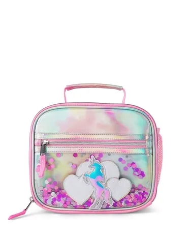 Girls Shakey Unicorn Lunchbox