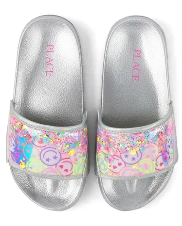 Girls Shakey Happy Face Slides