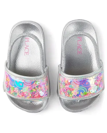 Toddler Girls Shakey Happy Face Slides